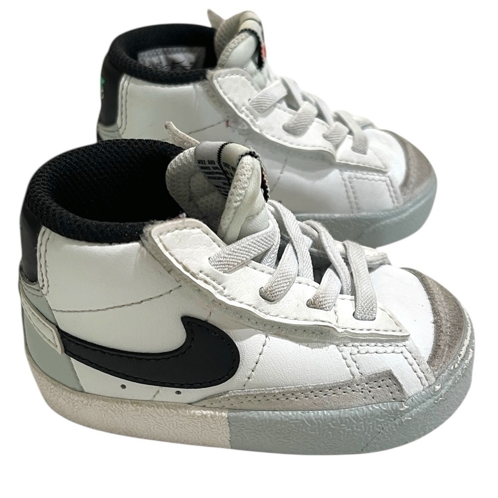 Nike Blazer Mid ‘77 SE Toddler Sneakers SZ 5C White Black